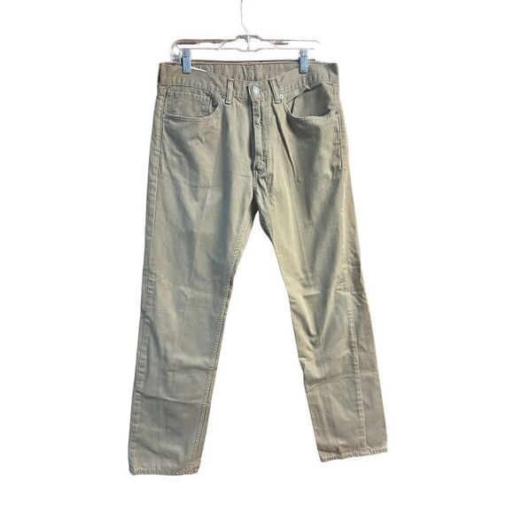 Levi 505 Regular/ Straight  Fit Mens Jeans 34/33 - Picture 1 of 7